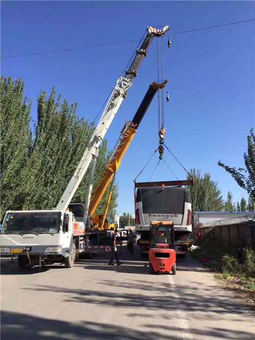 武强县港口集装箱搬运案例